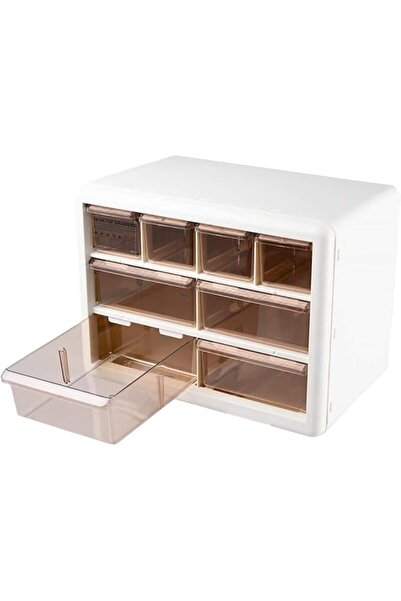 GENERAL Cosmetic Storage Box, Clear Plastic Jewelry Storage Display Box, Desk...