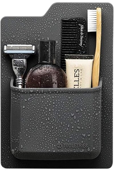 Tooletries The James Toiletry Organizer Charcoal, T0005-1