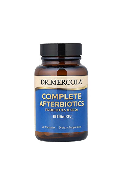 Dr Mercola دكتور ميركولا كومبليت أفتربيوتيكس، 18 مليار وحدة تشكيل بكتيرية - 3...