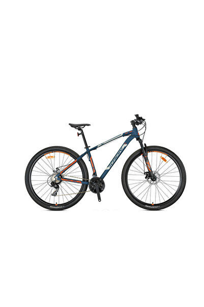 Kron XC75 MD 27,5 JANT 15cm KADRO LACİVERT-TURUNCU BİSİKLET