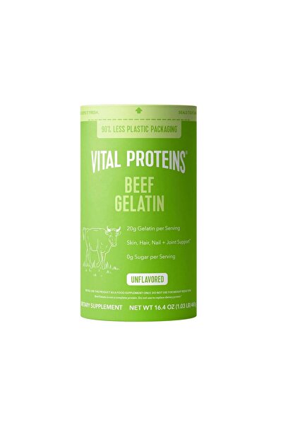 Vital Proteins مسحوق جيلاتين اللحم البقري (غير منكه) 465 جرام