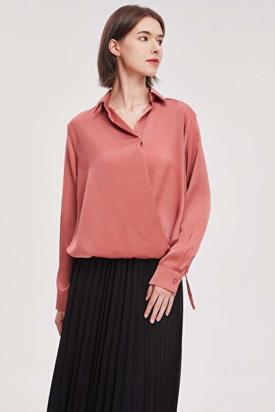 Livia Women's Wrap Long-Sleeve Top