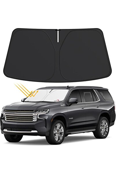 GENERAL Car Windshield Sun Shade - Custom Fit Chevrolet Tahoe Z71 2024 2023 2...