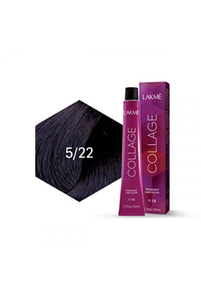 Lakme صبغة كولاج باللون البنفسجي النقي رقم 1 (لون بني فاتح) 5/22