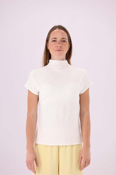 Livia Women's Plain Short-Sleeve Top