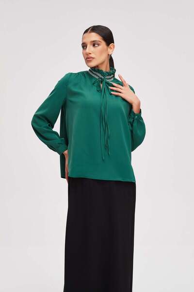 Livia Women's Long-Sleeve Blouse