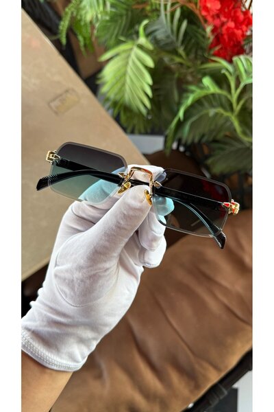 Massiviano Veyra blue sunglasses
