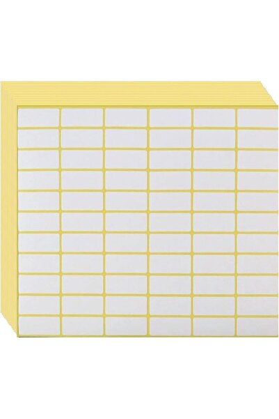 Aputue White Labels Stickers, 2970 PCS Removable Adhesive Name Labels for Jar...