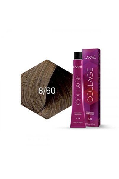 Lakme صبغة شعر كولاج بلون الكستناء الفاتح رقم 1 8/60