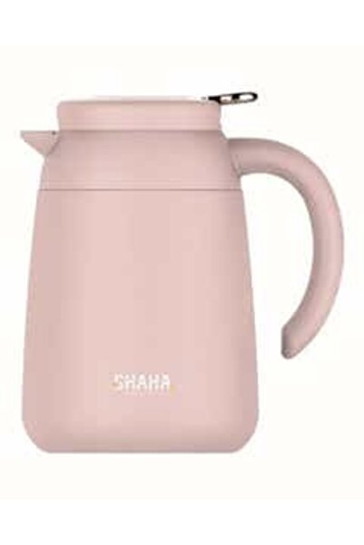 SHAHA قارورة فراغية من الفولاذ المقاوم للصدأ سعة 1 لتر 311115114 (وردي)