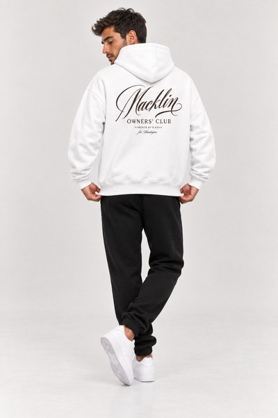 macklin Unisex Γυναικεία και Ανδρικά Φούτερ με κουκούλα Owners Club με στάμπα...
