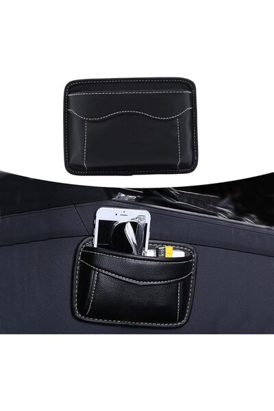 GENERAL Jkmao Car Side Pocket Organizer, Pu Leather Car Seat Storage Pockets,...