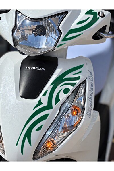 Banxtre Honda Dio için Dövme Tribal Desen Sticker (2 Parça)