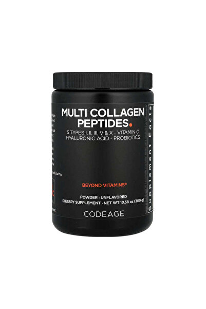 Codeage Multi Collagen Peptides Powder Unflavored 10.58 oz (300 g)