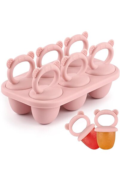 GENERAL Bokingone Silicone Ice Pop Molds 6 Cavities Breast Milk Mini Frozen T...