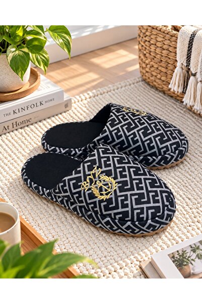 Moda Frato 3'LÜ PAKET PRESTIJ Erkek Terlik Ev Terliği Kışlık Yumuşak Tabanlı