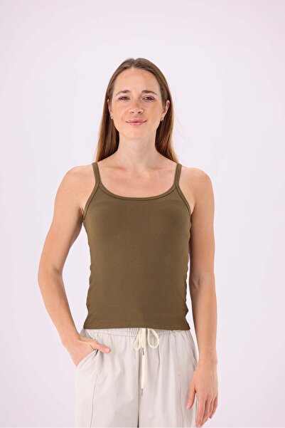 Livia Women's Plain Strappy Top