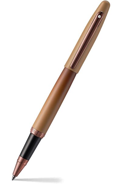 Sheaffer Rollerball Pen 9428 Matte Brown with Royal Brown PVD Trim from VFM