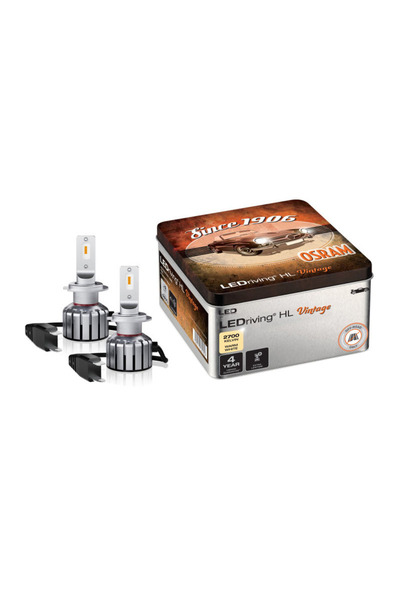 Osram Λάμπες LED H7/H18 12Βολτ 18Βατ LEDriving HL Vintage 2700K Κίτρινο Χρώμα...