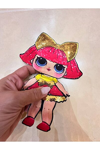 Gönülden Tasarım 22X16 cm Sequined Baby Arma Sewing Applique