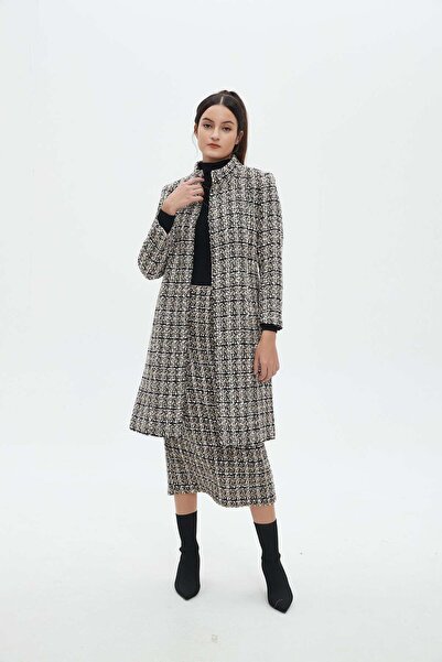 Nichii Coat with Long Sleeves, Embroidery