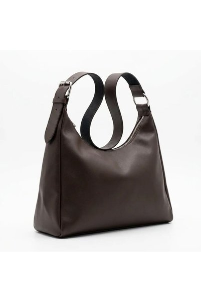 Generic Brand 34×20 cm Brown Women's Shoulder Bag – Stylish Hand & Shoulder B...