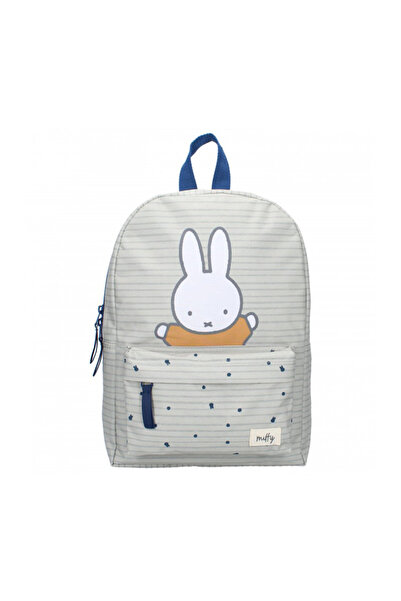 Miffy Σακίδιο πλάτης  "Πιάσε τα Αστέρια " Γκρι 33x23x9 - 100% πολυεστέρας