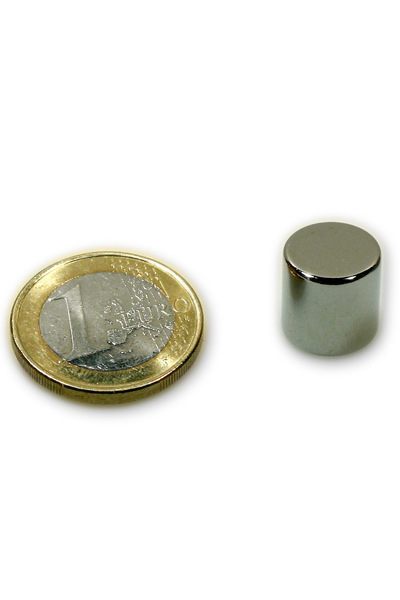 Magnitech Μαγνήτης δίσκου νεοδυμίου Φ12x12mm Δύναμη έλξης 9.5kg