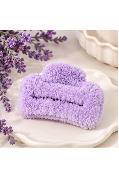 Vipfoni Plush Rectangular Shape Latch Buckle Soft Fluffy Buckle Soft Colors