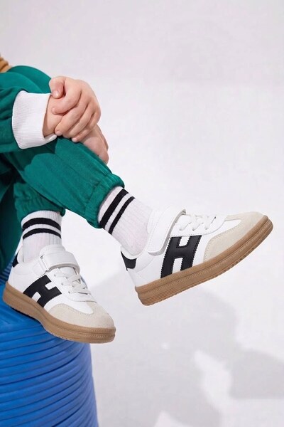 AlbiShoes Unisex devojčice, dečaci, deca, patike sa čičkom, udoban đon, fleks...