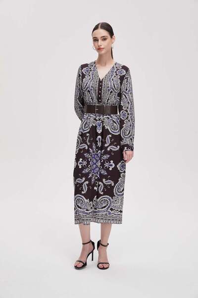 Livia Women's Long-Sleeve Dress