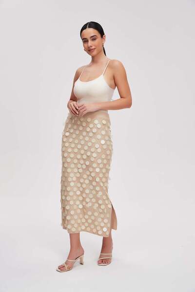 Livia Women's Midi Knit Skirt