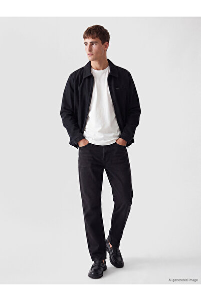LC Waikiki Lcw Jeans Black Loose Fit Men's Jean Trousers