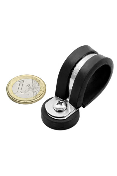 Magnitech Μαγνητικό Ελαστικό Πέλμα Φ22x6mm με Ελαστικό Σφιγκτήρα Φ20mm Νεοδυμ...