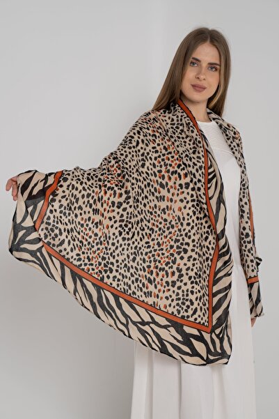 Nichii Patterned Long Scarf