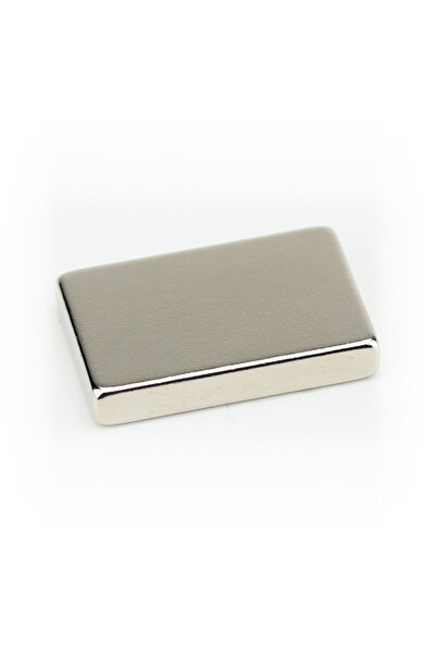 Magnitech Ορθογώνιος Μαγνήτης Νεοδυμίου 30x20x10mm Δύναμη Έλξης 24kg