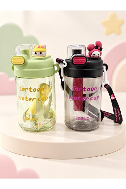 MİLANO BEAUTYS CARTOON WATER CUP FİLTRELİ VE PİPETLİ SULUK