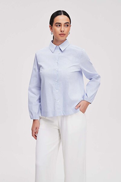 Livia Women's Plain Long-Sleeve Shirt