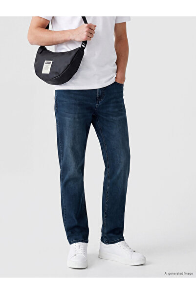 LC Waikiki Lcw Jeans İndigo 700 Straight Fit Men's Jean Pants