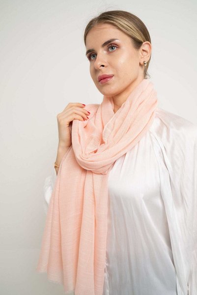 mica Colorful Solid Long Scarf