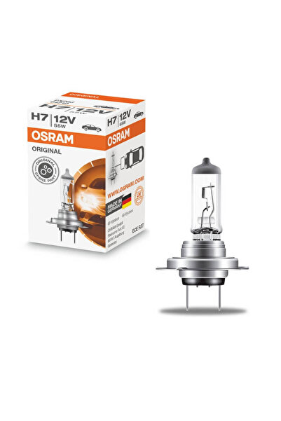 Osram Λάμπα Αλογόνου H7 12V 55W Γνήσια Σειρά 64210-01B 1 Τεμάχιο (CAR0015210)