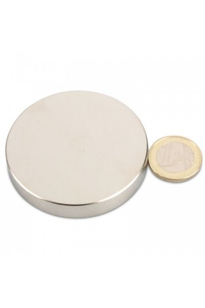 Magnitech Μαγνήτης Δίσκος Νεοδυμίου Φ60x10mm Δύναμη Έλξης 50kg
