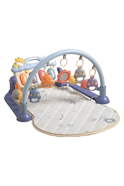 Beauenty Baby Playmat & Funny Play Piano Gym Mat, Infants Activity Center Lea...