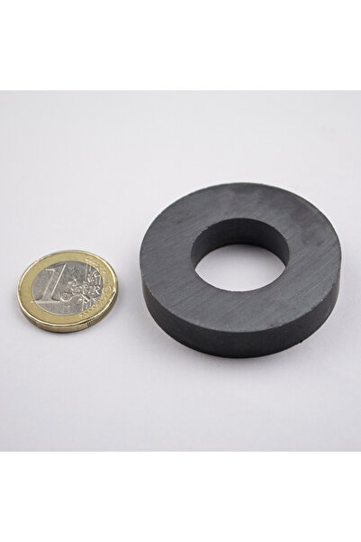 Magnitech Μαγνήτης Δακτυλιοειδής Φ45x9x22mm Φερρίτης Διάμετρος Οπής Δύναμη Έλ...