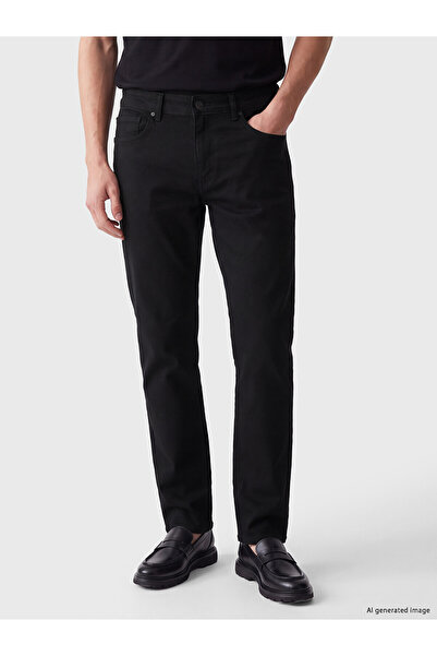 LC Waikiki Southblue Black 779 Regular Fit Men's Jean Pants