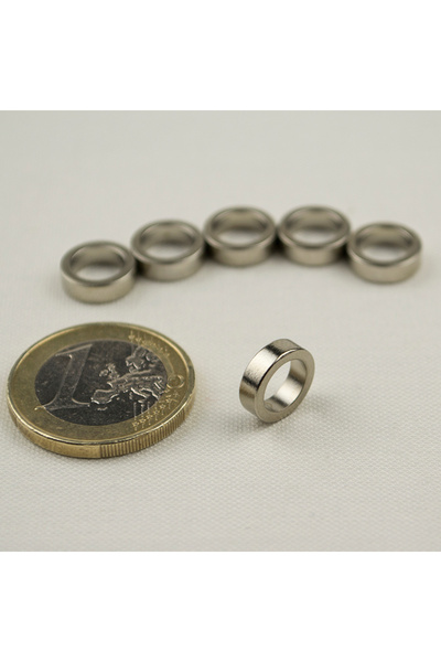 Magnitech Μαγνήτης Νεοδυμίου Ροδελοειδής Φ10x3x7mm με Διαμετρική Οπή, Δύναμη ...