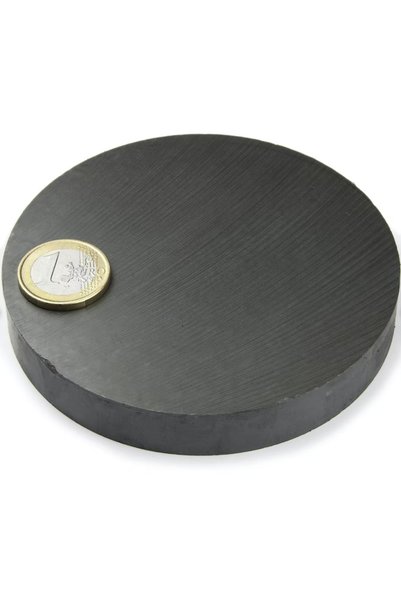 Magnitech Μαγνητικός Δίσκος Φ100x15mm Φερρίτης Δύναμη Έλξης 11kg