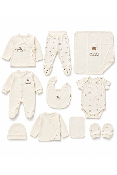 BabyCosy طقم ملابس داخلية من القطن العضوي 100% مكون من 10 قطع