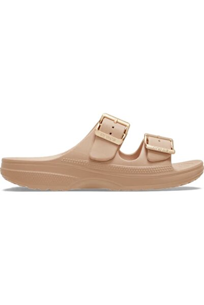 Crocs Σαββατοκύριακο Μεταλλική Αγκράφα Γυναικείες Παντόφλες 213316-684 Ροζ τη...