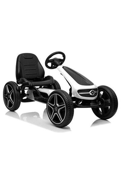 LEAN Mercedes XMX610 Go-Kart Alb